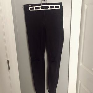 Black Ripped Skinny Jeans